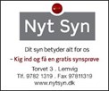 Zeiss - Nyt Syn Lemvig